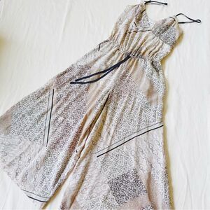 Club Monaco Womens Romper Straps Wide Leg Pants Fashion Light Pockets 00